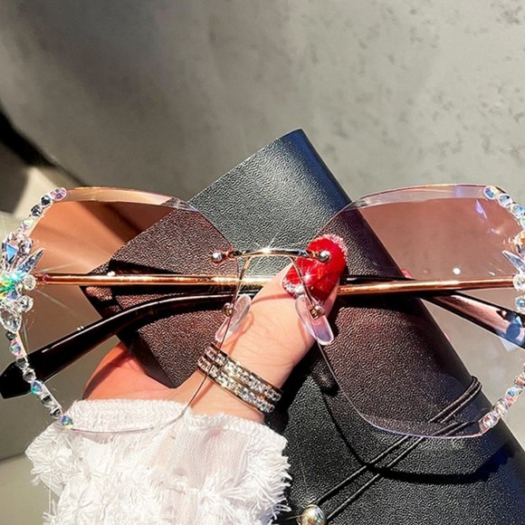 COPY - Women Sunglasses Women Luxury Brand Design Diamond Sunglasses